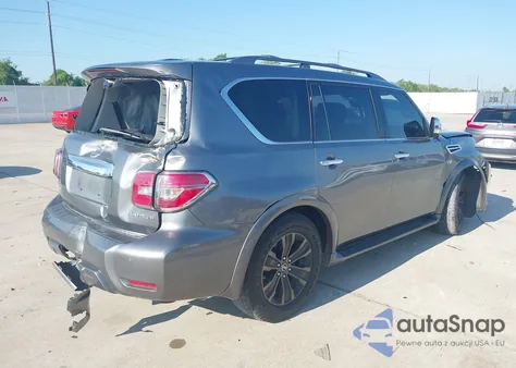 2019 Nissan Armada Platinum из США, поврежденный, VIN JN8AY2NF9K9350266